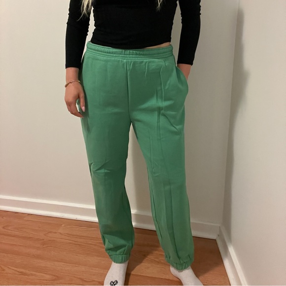 Green H&M Sweatpants - Picture 2 of 4